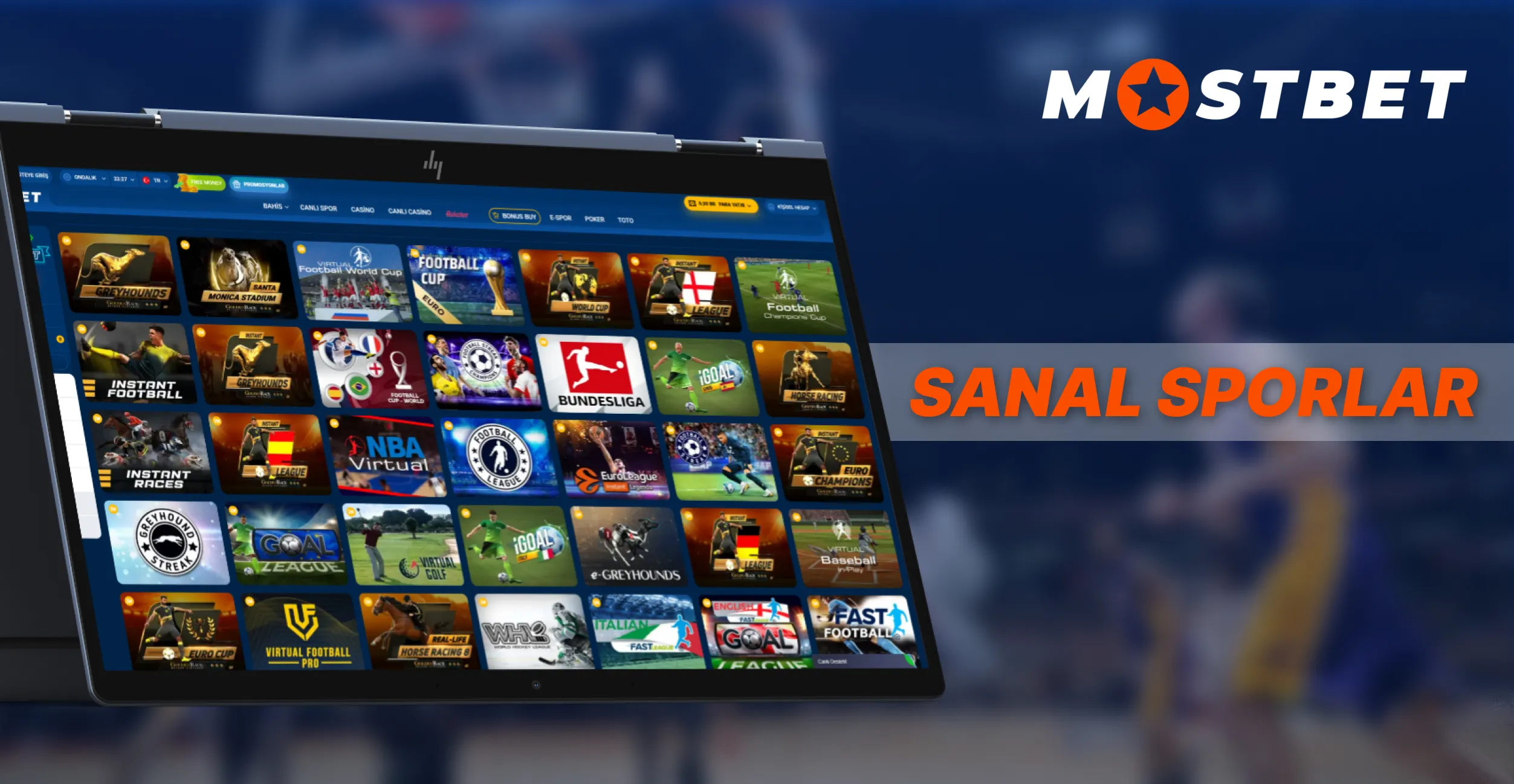 Türkiye'de Mostbet'te e-spor bahisleri
